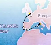 9 Night Rome to London cruise