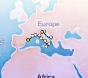 11 Night Barcelona to Venice cruise