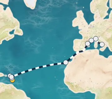 16 Night Fort-de-France to Naples cruise