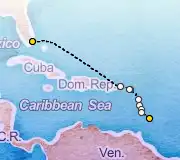 10 Night Miami to Barbados cruise