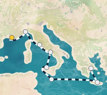 8 Night Marseille to Athens cruise