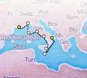 8 Night Taranto to Marseille cruise