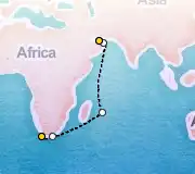 16 Night Cape Town to Dubai cruise