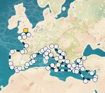 82 Night London to Athens cruise