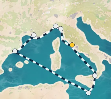 8 Night Rome to Rome cruise