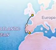 5 Night London to Malaga cruise