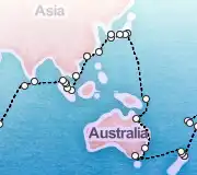 98 Night San Francisco to Marseille cruise