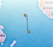 12 Night Papeete to Honolulu cruise