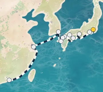 14 Night Tokyo to Hong Kong cruise