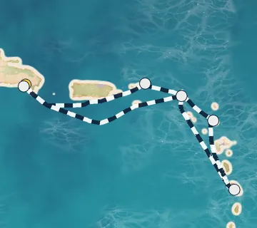 7 Night La Romana to La Romana cruise