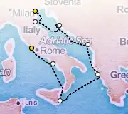 9 Night Rome to Venice cruise