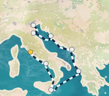 9 Night Rome to Venice cruise