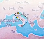 10 Night Rome to Ravenna cruise