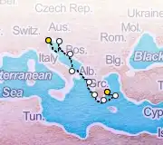 10 Night Venice to Athens cruise