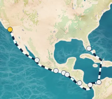 19 Night Los Angeles to Miami cruise