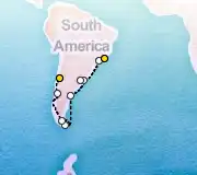 20 Night Rio to San Antonio cruise