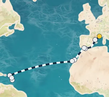 16 Night Marseille to Pointe-a-Pitre cruise