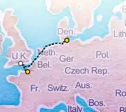 4 Night Paris to Kiel cruise