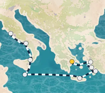 9 Night Athens to Rome cruise