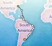 23 Night New York to Rio cruise