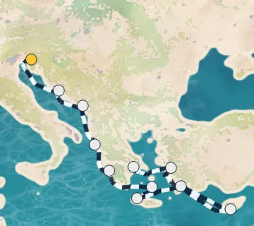11 Night Trieste to Athens cruise