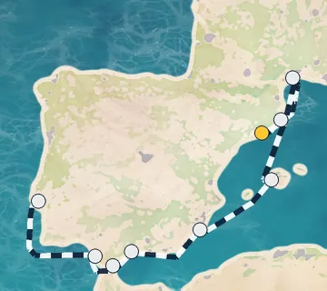 10 Night Barcelona to Lisbon cruise