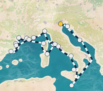 21 Night Venice to Rome cruise