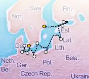 11 Night Stockholm to Copenhagen cruise