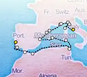 18 Night Lisbon to Rome cruise