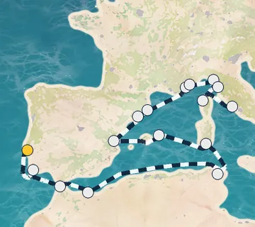 18 Night Lisbon to Rome cruise