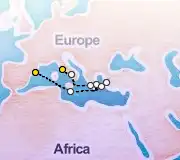 10 Night Rome to Barcelona cruise