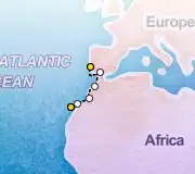 7 Night Las Palmas to Lisbon cruise