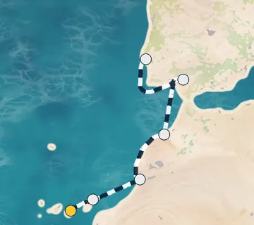 7 Night Las Palmas to Lisbon cruise