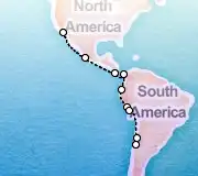 20 Night Los Angeles to San Antonio cruise