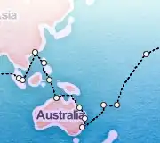 84 Night London to Los Angeles cruise