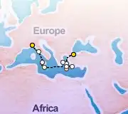 10 Night Istanbul to Savona cruise
