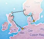 10 Night Copenhagen to Ijmuiden cruise