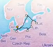 7 Night Copenhagen to Copenhagen cruise