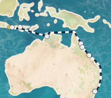 14 Night Benoa to Sydney cruise