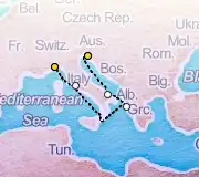 5 Night Trieste to Savona cruise