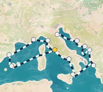 13 Night Rome to Ravenna cruise