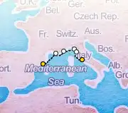 7 Night Barcelona to Rome cruise