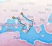 11 Night Nice to Venice cruise