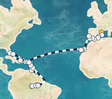 47 Night Barcelona to Miami cruise