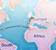 15 Night Port Canaveral to London cruise