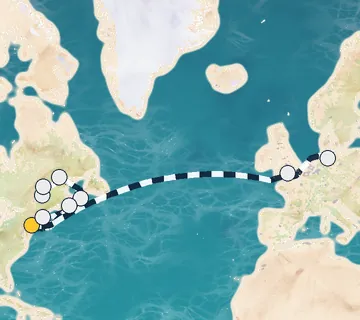 24 Night New York to Hamburg cruise