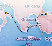 4 Night Bari to Istanbul cruise