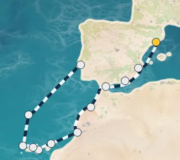 12 Night Barcelona to Lisbon cruise
