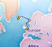 11 Night London to Reykjavik cruise