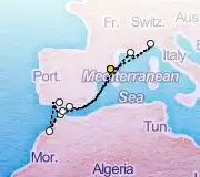 10 Night Barcelona to Barcelona cruise